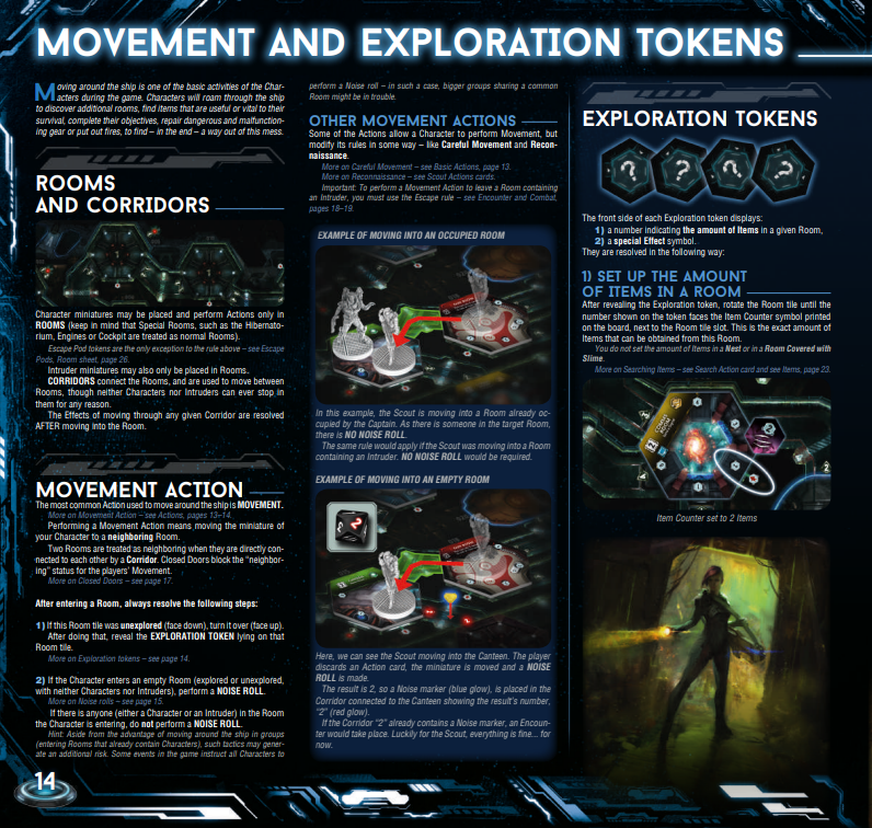Movement & Exploration Tokens